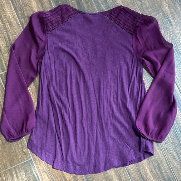 Lucky Brand plum shirt XS - Picture 5 of 8